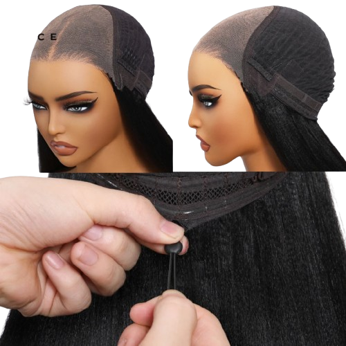 Black Cherry Straight Bob Wig 7x5 Lace Glueless