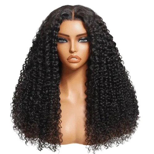 Curly Glueless Human Hair Wig 150%